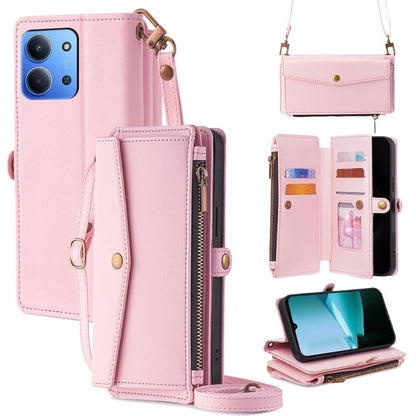 Zipper Wallet Side Buckle Crossbody Lanyard Leather Phone Case, For Redmi A7 Pro 171mm / Poco C85x 5G, For Redmi Turbo 5 Max 5G / Poco X8 Pro Max 5G, For Redmi Turbo 5 5G / Poco X8 Pro 5G, For Redmi K90 Pro Max 5G / Poco F8 Ultra                       ...