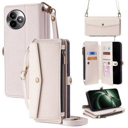 Zipper Wallet Side Buckle Crossbody Lanyard Leather Phone Case, For Redmi A7 Pro 171mm / Poco C85x 5G, For Redmi Turbo 5 Max 5G / Poco X8 Pro Max 5G, For Redmi Turbo 5 5G / Poco X8 Pro 5G, For Redmi K90 Pro Max 5G / Poco F8 Ultra                       ...