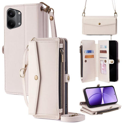 Zipper Wallet Side Buckle Crossbody Lanyard Leather Phone Case, For Redmi A7 Pro 171mm / Poco C85x 5G, For Redmi Turbo 5 Max 5G / Poco X8 Pro Max 5G, For Redmi Turbo 5 5G / Poco X8 Pro 5G, For Redmi K90 Pro Max 5G / Poco F8 Ultra                       ...