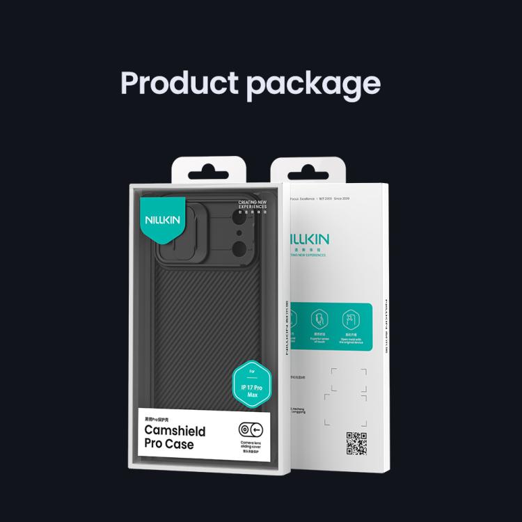 NILLKIN CamShield Pro PC Phone Case, For iPhone 17 Pro Max