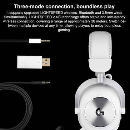 Logitech G PRO X2 Bluetooth 2.4G Dual-Mode Wireless Gaming Earphone