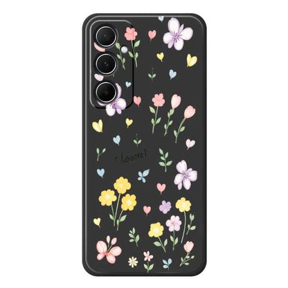 B Series Minimalist TPU Creative Painted Phone Case