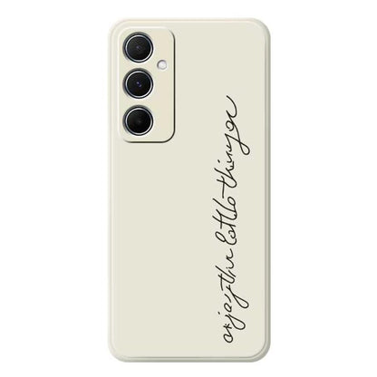 B Series Minimalist TPU Creative Painted Phone Case