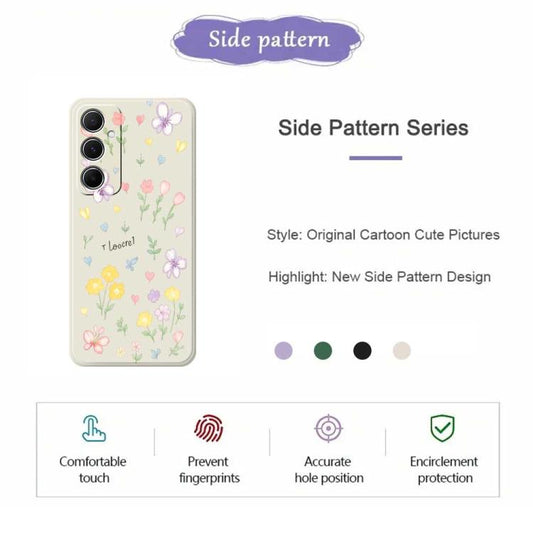 B Series Minimalist TPU Creative Painted Phone Case, For Redmi Note 14 Pro+ 5G Global, For Redmi Note 14 Pro 5G Global, For Redmi 13 4G / 5G