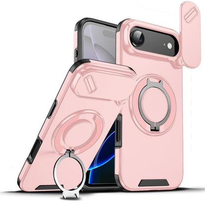 Sliding Camshield Ring Holder Phone Case, For iPhone 18, For iPhone 18 Pro, For iPhone 18 Pro Max, For iPhone 17 Pro Max, For iPhone 17 Pro, For iPhone 17, For iPhone Air