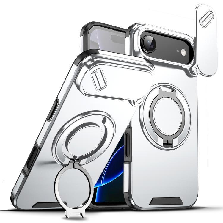 Sliding Camshield Ring Holder Phone Case, For iPhone 18, For iPhone 18 Pro, For iPhone 18 Pro Max, For iPhone 17 Pro Max, For iPhone 17 Pro, For iPhone 17, For iPhone Air