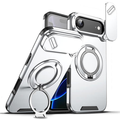 Sliding Camshield Ring Holder Phone Case, For iPhone 18, For iPhone 18 Pro, For iPhone 18 Pro Max, For iPhone 17 Pro Max, For iPhone 17 Pro, For iPhone 17, For iPhone Air