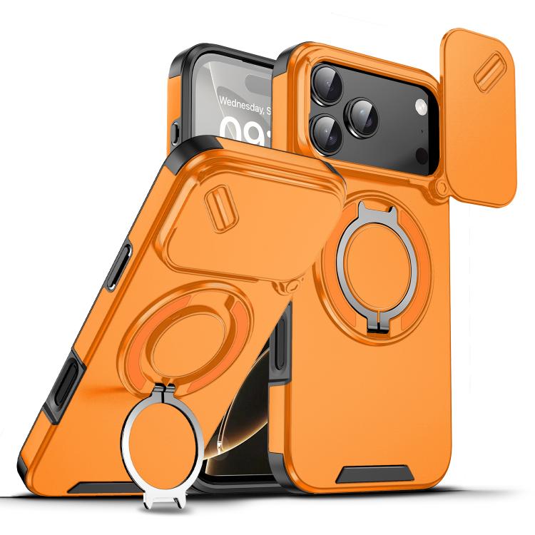 Sliding Camshield Ring Holder Phone Case, For iPhone 18, For iPhone 18 Pro, For iPhone 18 Pro Max, For iPhone 17 Pro Max, For iPhone 17 Pro, For iPhone 17, For iPhone Air