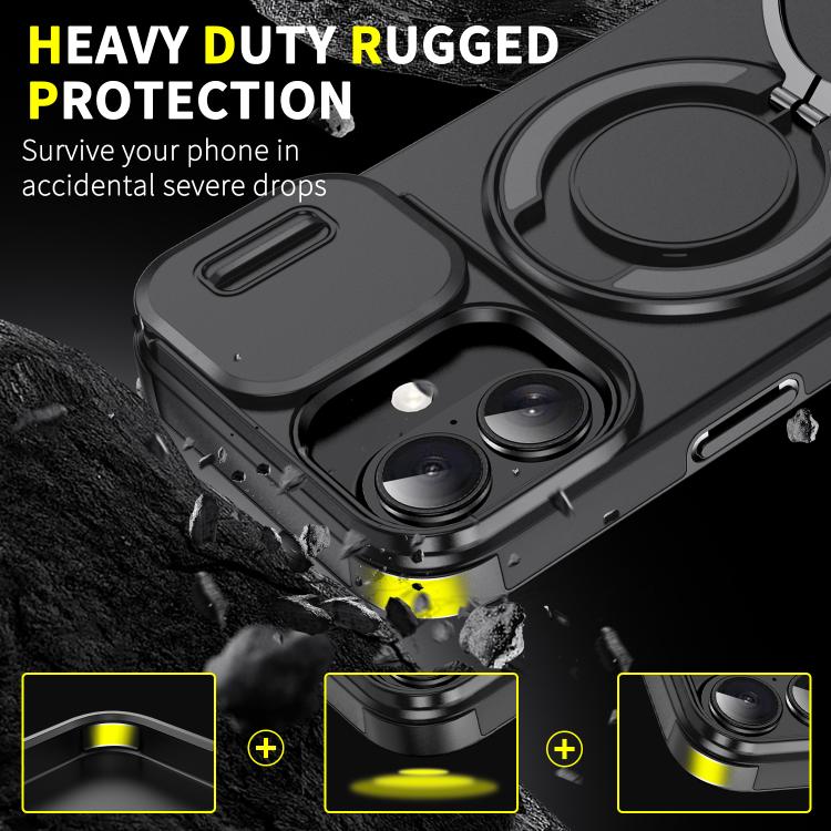 Sliding Camshield Ring Holder Phone Case, For iPhone 18, For iPhone 18 Pro, For iPhone 18 Pro Max, For iPhone 17 Pro Max, For iPhone 17 Pro, For iPhone 17, For iPhone Air