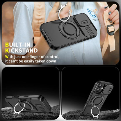Sliding Camshield Ring Holder Phone Case, For iPhone 18, For iPhone 18 Pro, For iPhone 18 Pro Max, For iPhone 17 Pro Max, For iPhone 17 Pro, For iPhone 17, For iPhone Air