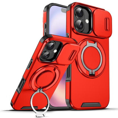 Sliding Camshield Ring Holder Phone Case, For iPhone 18, For iPhone 18 Pro, For iPhone 18 Pro Max, For iPhone 17 Pro Max, For iPhone 17 Pro, For iPhone 17, For iPhone Air