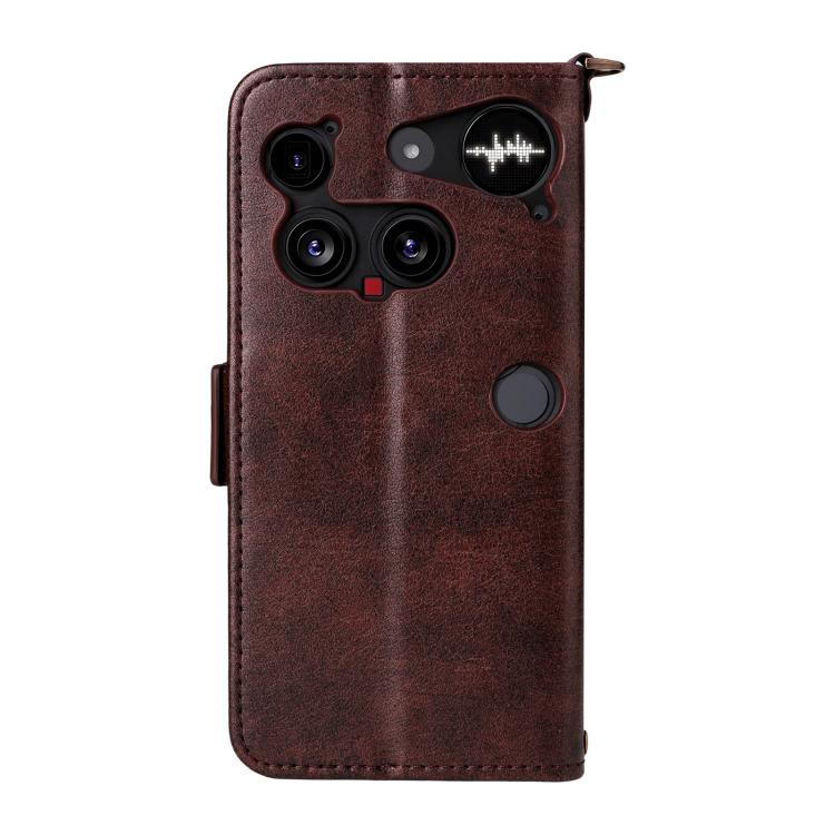 Multi-card Slots Crossbody Cowhide Leather Phone Case