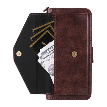 Multi-card Slots Crossbody Cowhide Leather Phone Case, For Nothing Phone 3a Lite, For Nothing Phone 3, For Nothing Phone 3a