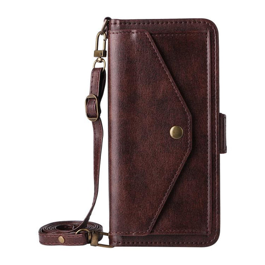Multi-card Slots Crossbody Cowhide Leather Phone Case, For Google Pixel 10 Pro XL / 9 Pro XL, For Google Pixel 9a, For Google Pixel 8a, For Google Pixel 7a