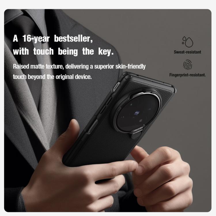NILLKIN Frosted Prop PC + TPU MagSafe Magnetic Transparent Mirror Cover Phone Case, For vivo X Fold5
