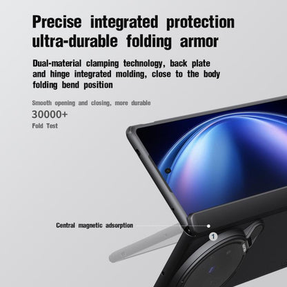 NILLKIN Super Frosted Shield Prop PC + TPU Transparent Mirror Cover Phone Case, For vivo X Fold5