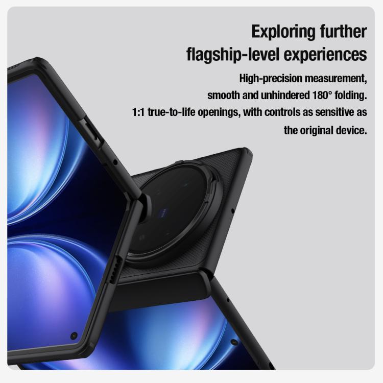 NILLKIN Super Frosted Shield Prop PC + TPU Transparent Mirror Cover Phone Case, For vivo X Fold5