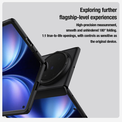 NILLKIN Super Frosted Shield Prop PC + TPU Transparent Mirror Cover Phone Case, For vivo X Fold5