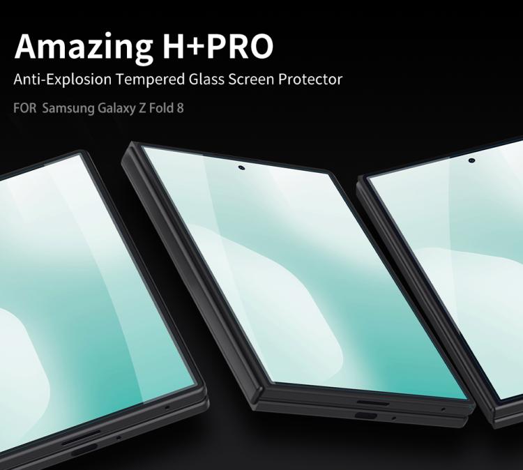 NILLKIN H+Pro 0.2mm 9H Explosion-proof Tempered Glass Film, For Galaxy Z Fold8 5G, For Samsung Galaxy Z Fold7 5G