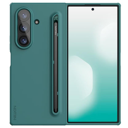 NILLKIN Fold Liquid Silicone PC Phone Case with Stylus, For Samsung Galaxy Z Fold7 5G
