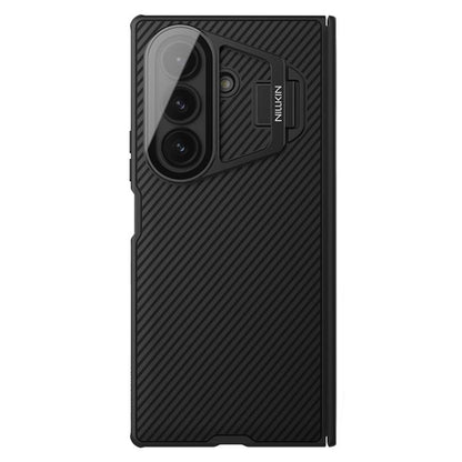 NILLKIN Black Mirror Prop CD Texture Transparent Mirror Cover Phone Case, For Samsung Galaxy Z Fold7 5G