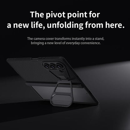 NILLKIN Black Mirror Prop CD Texture Transparent Mirror Cover Phone Case, For Samsung Galaxy Z Fold7 5G