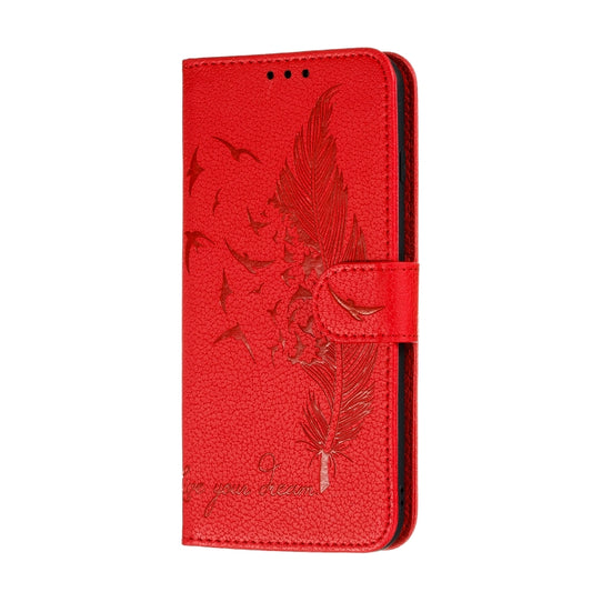 Feather Pattern Litchi Texture Horizontal Flip Leather Case with Wallet & Holder & Card Slots, For LG K41S / K51S, For LG K61, For Huawei Enjoy 20, For Motorola Moto G Stylus, For Google Pixel 5, For Motorola Moto G5 Plus 5G, For Google Pixel 5 XL     ...