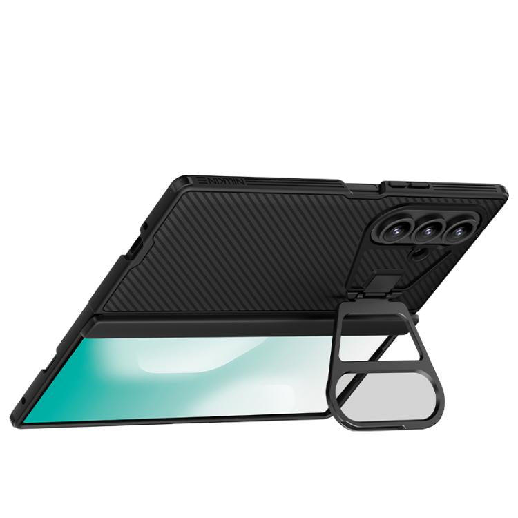 NILLKIN CamShield Prop Texture Transparent Mirror Cover MagSafe Magnetic PC Phone Case, For Samsung Galaxy Z Fold7 5G