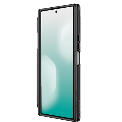 NILLKIN CamShield Prop Transparent Mirror Cover MagSafe Magnetic Translucent PC Phone Case with Stylus, For Samsung Galaxy Z Fold7 5G