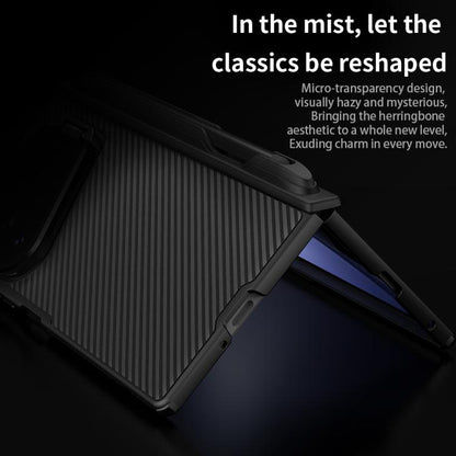 NILLKIN Coque Transparente Magnétique CamShield Prop Mirror MagSafe avec Stylet, Pour Galaxy Z Fold8 Ultra 5G, Pour Samsung Galaxy Z Fold7 5G