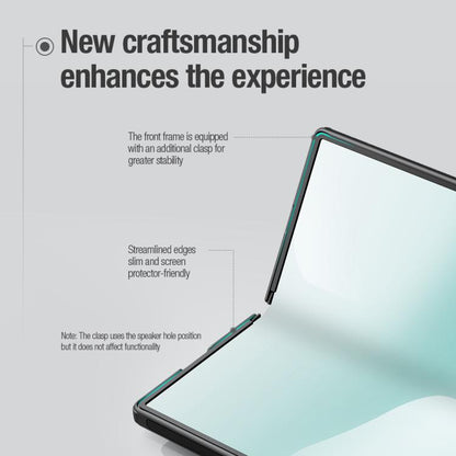 NILLKIN Frosted Fold PC + TPU Phone Case, For Samsung Galaxy Z Fold7 5G