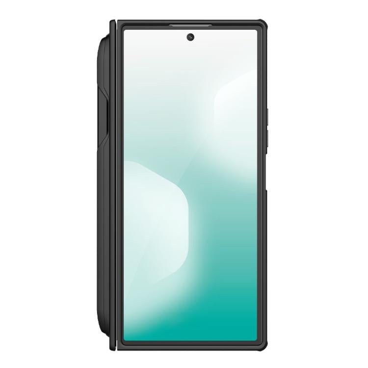 NILLKIN Frosted Fold PC + TPU Phone Case with Stylus, For Samsung Galaxy Z Fold7 5G