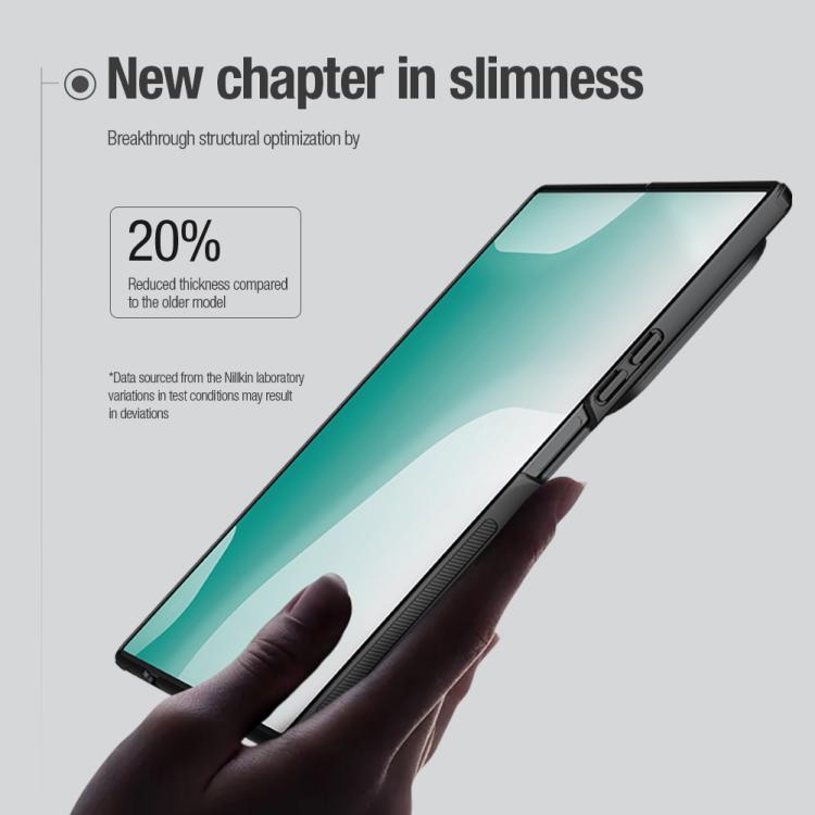 NILLKIN Frosted Fold PC + TPU Phone Case with Stylus, For Samsung Galaxy Z Fold7 5G