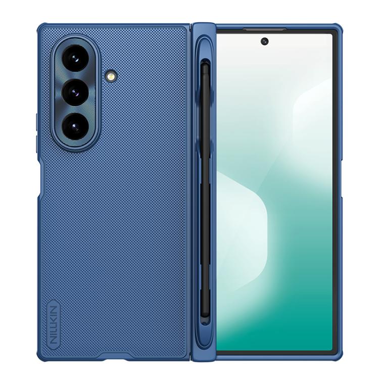 NILLKIN Frosted Fold PC + TPU MagSafe Magnetic Phone Case with Stylus, For Samsung Galaxy Z Fold7 5G