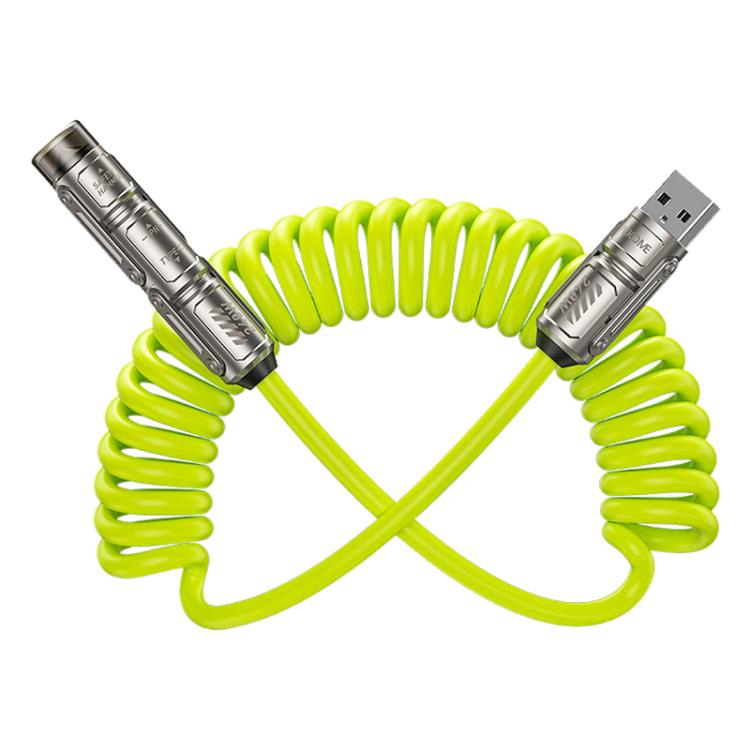 WK WDC-80 240W Car Charging Data Cable with Safety Hammer