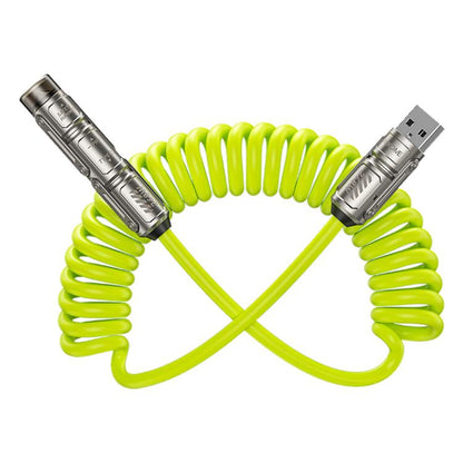 WK WDC-80 240W Car Charging Data Cable with Safety Hammer