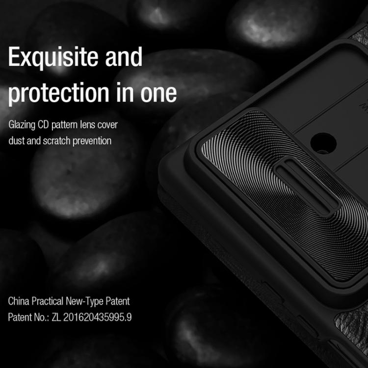 NILLKIN QIN Series Pro Sliding Camera Cover Design Leather Phone Case with Stylus, For Samsung Galaxy Z Fold7 5G