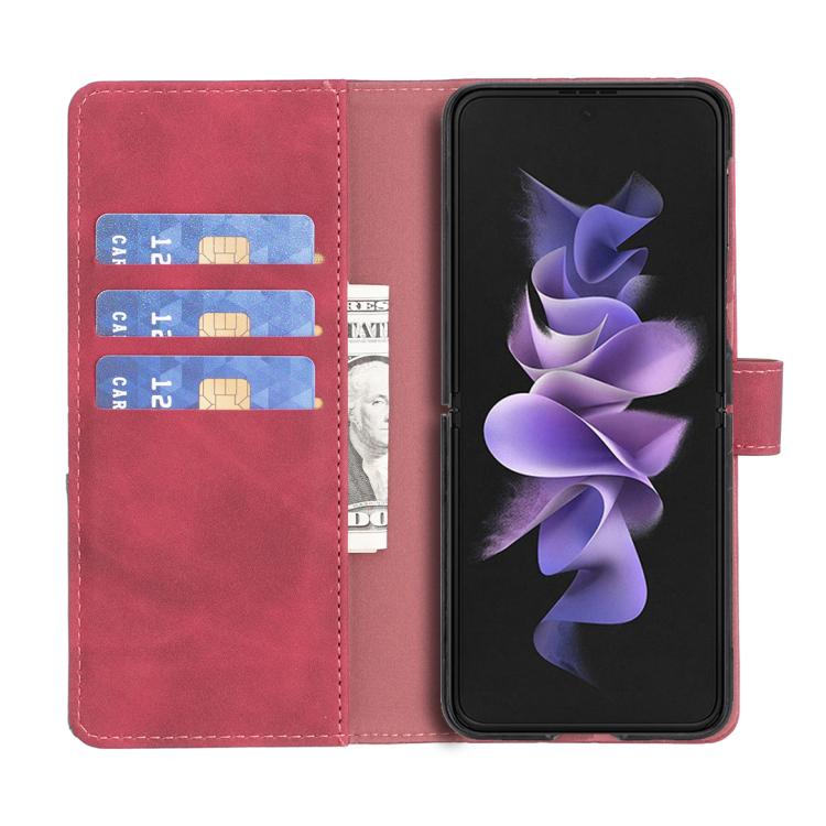 Magnetic Buckle Rhombus Texture Leather Phone Case, For Galaxy Z Fold8 5G, For Samsung Galaxy Z Fold7, For Samsung Galaxy Z Fold6, For Samsung Galaxy Z Fold5