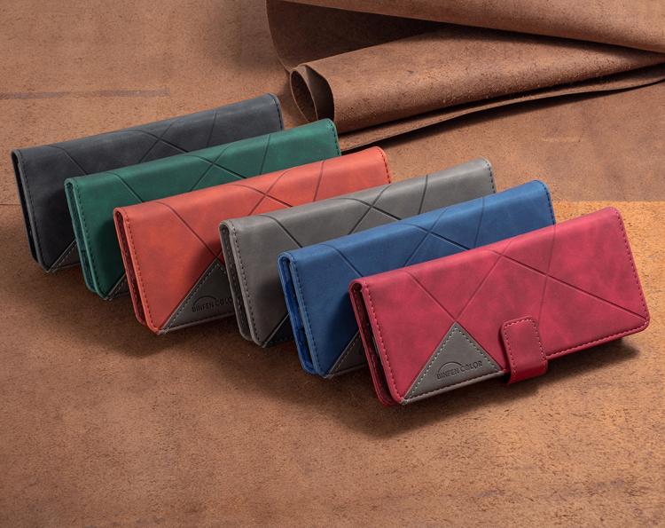 Magnetic Buckle Rhombus Texture Leather Phone Case, For Galaxy Z Fold8 5G, For Samsung Galaxy Z Fold7, For Samsung Galaxy Z Fold6, For Samsung Galaxy Z Fold5