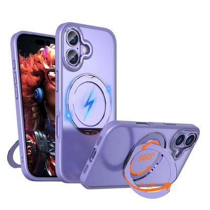 kalebol MagSafe Metal Ring Holder Phone Case, For iPhone 18 Pro, For iPhone 18 Pro Max, For iPhone 17e / 16e, For iPhone 17 Pro Max, For iPhone 17 Pro, For iPhone 17, For iPhone Air