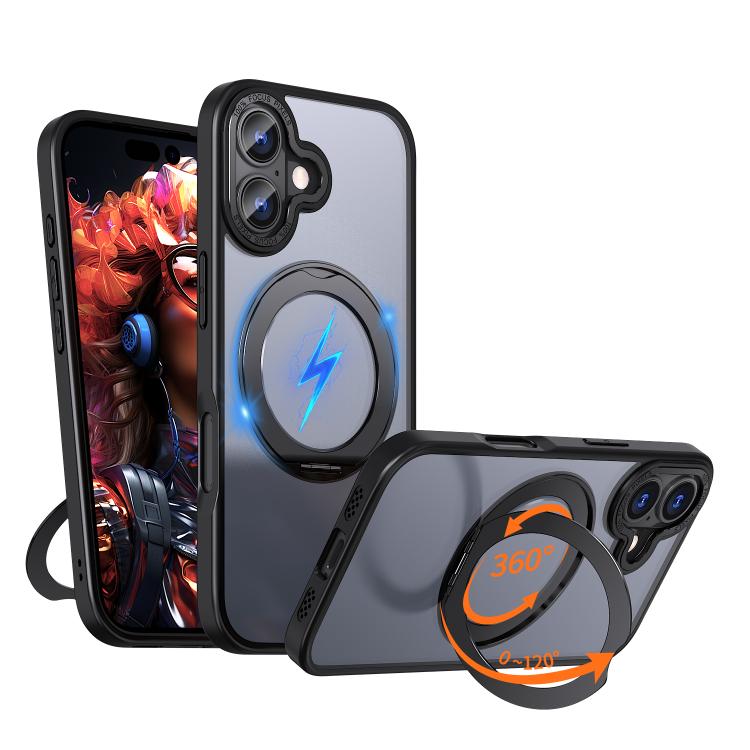 kalebol MagSafe Metal Ring Holder Phone Case, For iPhone 18 Pro, For iPhone 18 Pro Max, For iPhone 17e / 16e, For iPhone 17 Pro Max, For iPhone 17 Pro, For iPhone 17, For iPhone Air