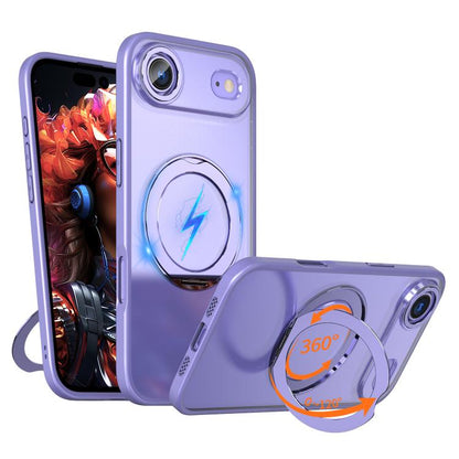 kalebol MagSafe Metal Ring Holder Phone Case, For iPhone 18 Pro, For iPhone 18 Pro Max, For iPhone 17e / 16e, For iPhone 17 Pro Max, For iPhone 17 Pro, For iPhone 17, For iPhone Air