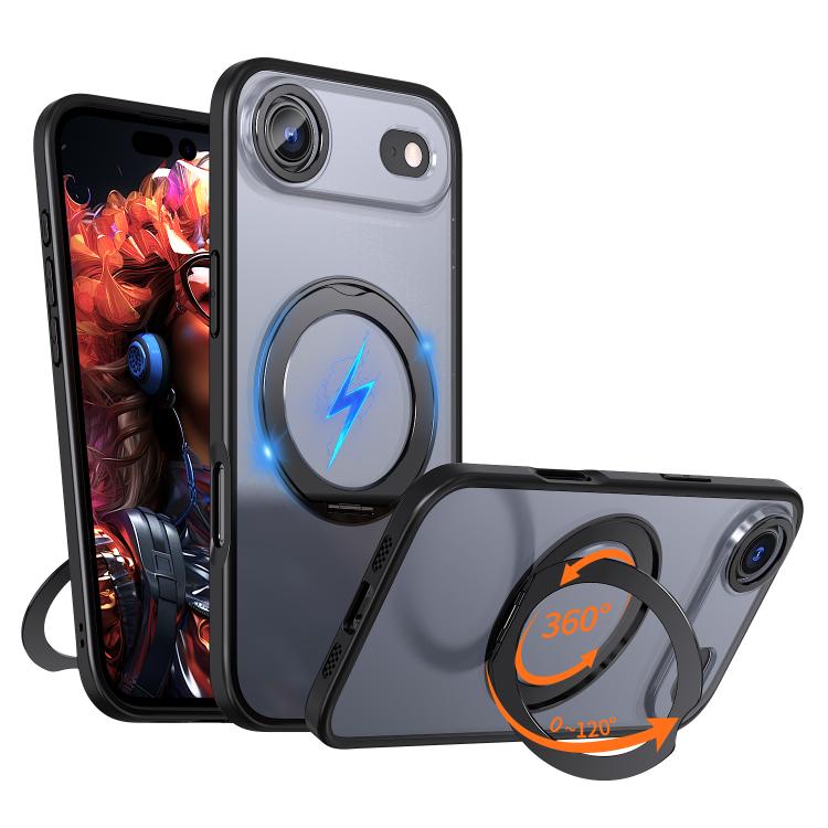 kalebol MagSafe Metal Ring Holder Phone Case, For iPhone 18 Pro, For iPhone 18 Pro Max, For iPhone 17e / 16e, For iPhone 17 Pro Max, For iPhone 17 Pro, For iPhone 17, For iPhone Air