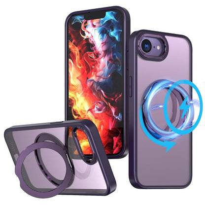 kalebol MagSafe Metal Ring Holder Phone Case, For iPhone 18 Pro, For iPhone 18 Pro Max, For iPhone 17e / 16e, For iPhone 17 Pro Max, For iPhone 17 Pro, For iPhone 17, For iPhone Air