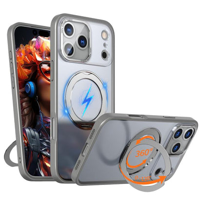 kalebol MagSafe Metal Ring Holder Phone Case, For iPhone 18 Pro, For iPhone 18 Pro Max, For iPhone 17e / 16e, For iPhone 17 Pro Max, For iPhone 17 Pro, For iPhone 17, For iPhone Air