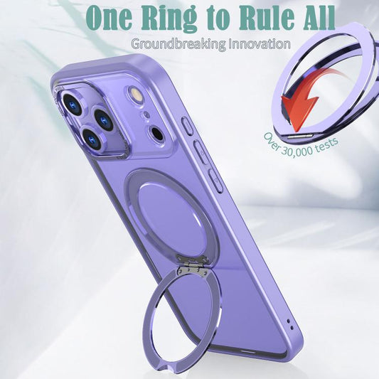 kalebol MagSafe Metal Ring Holder Phone Case, For iPhone 18 Pro, For iPhone 18 Pro Max, For iPhone 17e / 16e, For iPhone 17 Pro Max, For iPhone 17 Pro, For iPhone 17, For iPhone Air