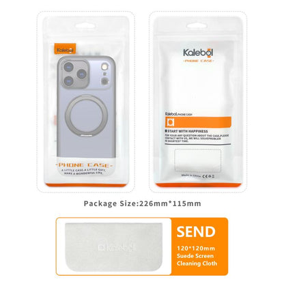 kalebol MagSafe Metal Ring Holder Phone Case, For iPhone 18 Pro, For iPhone 18 Pro Max, For iPhone 17e / 16e, For iPhone 17 Pro Max, For iPhone 17 Pro, For iPhone 17, For iPhone Air