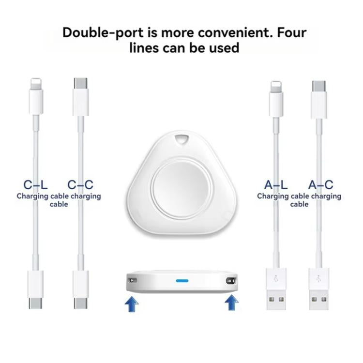 xDfind 8 Pin and Type-C Portable Smart Watch Magnetic Wireless Charger for Apple Watch