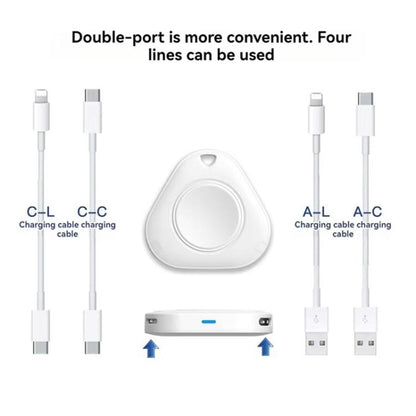 xDfind 8 Pin and Type-C Portable Smart Watch Magnetic Wireless Charger for Apple Watch