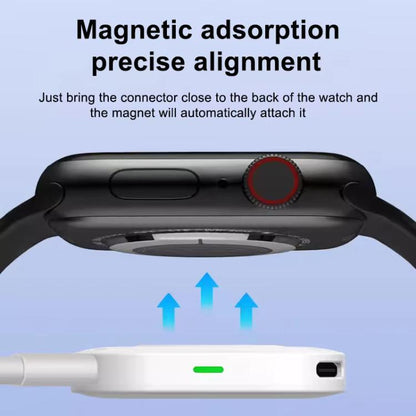 xDfind 8 Pin and Type-C Portable Smart Watch Magnetic Wireless Charger for Apple Watch